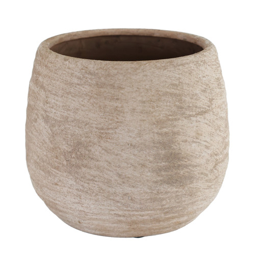 Hortus Rustic Curved Terracotta Pot (16.5cm)