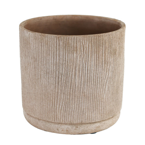 Hortus Rustic Fine Line Terracotta Pot (16cm)