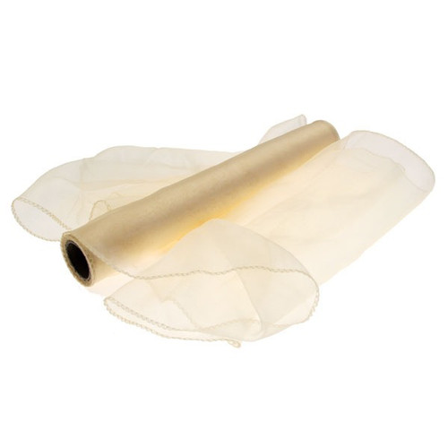 Champagne Organza Roll