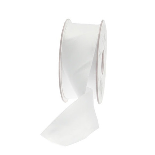 White Satin Ribbon 35mm 