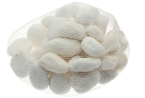 Tumbled Snow White Stones Tumbled Snow White Stones