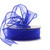 Royal Blue Wired Chiffon 30mm 