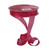 Burgundy Woven Edge Organza 15mm 