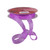 Purple Woven Edge Organza 15mm 