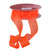Orange Woven Edge Organza 25mm