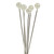 Ivory Pearl Headed Pins (4cm)