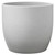 Basel Stone Ceramic Pot Light Grey (16cm)