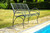 Amalfi Black Metal Garden Bench - Discontinued
