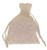 Ivory Organza Bag (7 x 10cm)