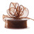 Chocolate Brown Chiffon Ribbon 30mm 