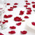 Red Rose Petal Confetti 164 petals 