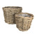 Natural Cane Cylinder Basket (Set of 2) Natural Cane Cylinder Basket (Set of 2)