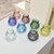 Dove Grey Veneto Bubble Jar (7.5cm x 9cm)
