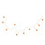 LED Light up Orange Pumpkin Garland