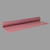 Vintage Pink Frosted Film (80cm x 80m) 