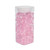 Large Light Pink Acrylic Stones in Square Jar (300gr)