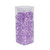 Large Lavender Acrylic Stones in Square Jar (300gr)