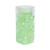 Large Light Green Acrylic Stones in Square Jar (300gr)