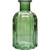 Green Flora Bottle Glass Vase (10.5cm)