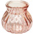 Pink Veneto Bubble Glass Jar Vase (7.5cm)
