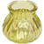 Yellow Veneto Bubble Glass Jar Vase (7.5cm)