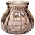 Grey Veneto Bubble Glass Jar Vase (7.5cm)