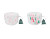 Festive Print Glass Mug (Assorted Designs)