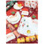Red Ho Ho Ho Christmas Wipe Clean Tablecloth
