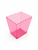 Cerise Acrylic Tapered Vase (15cm)
