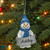 Suki - Personalisable Christmas Decoration - Blue Snowman