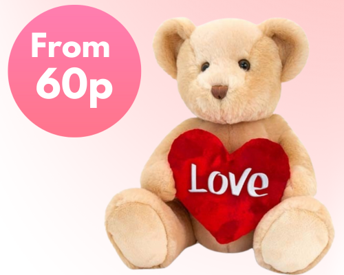 Love heart bear