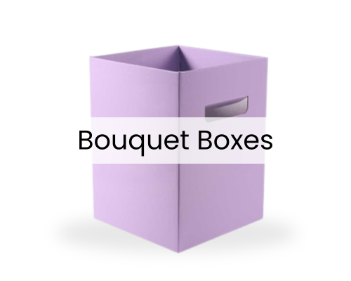 Lilac Bouquet Boxes