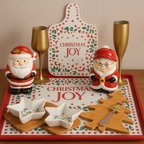Christmas tableware & crockery 
