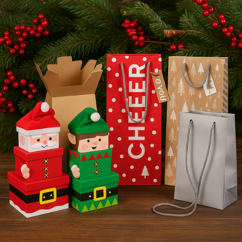 Xmas Boxes and bags 