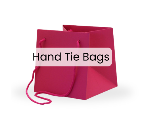 Pink Hand Tie bag 