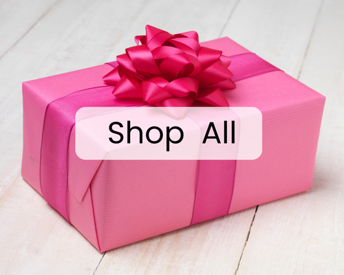 Pink present with bow