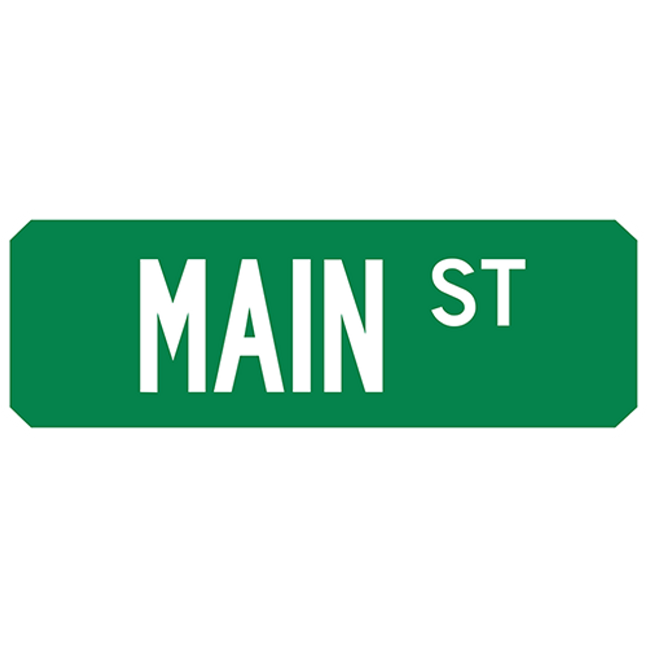 Main St Street Sign Muncie
