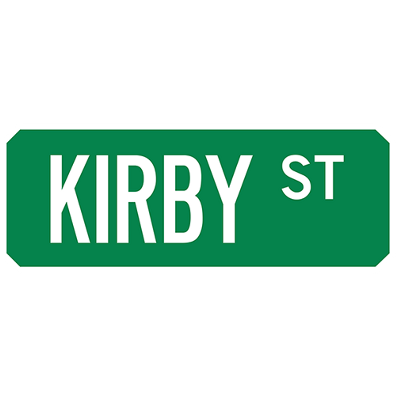 Kirby St Street Sign Muncie