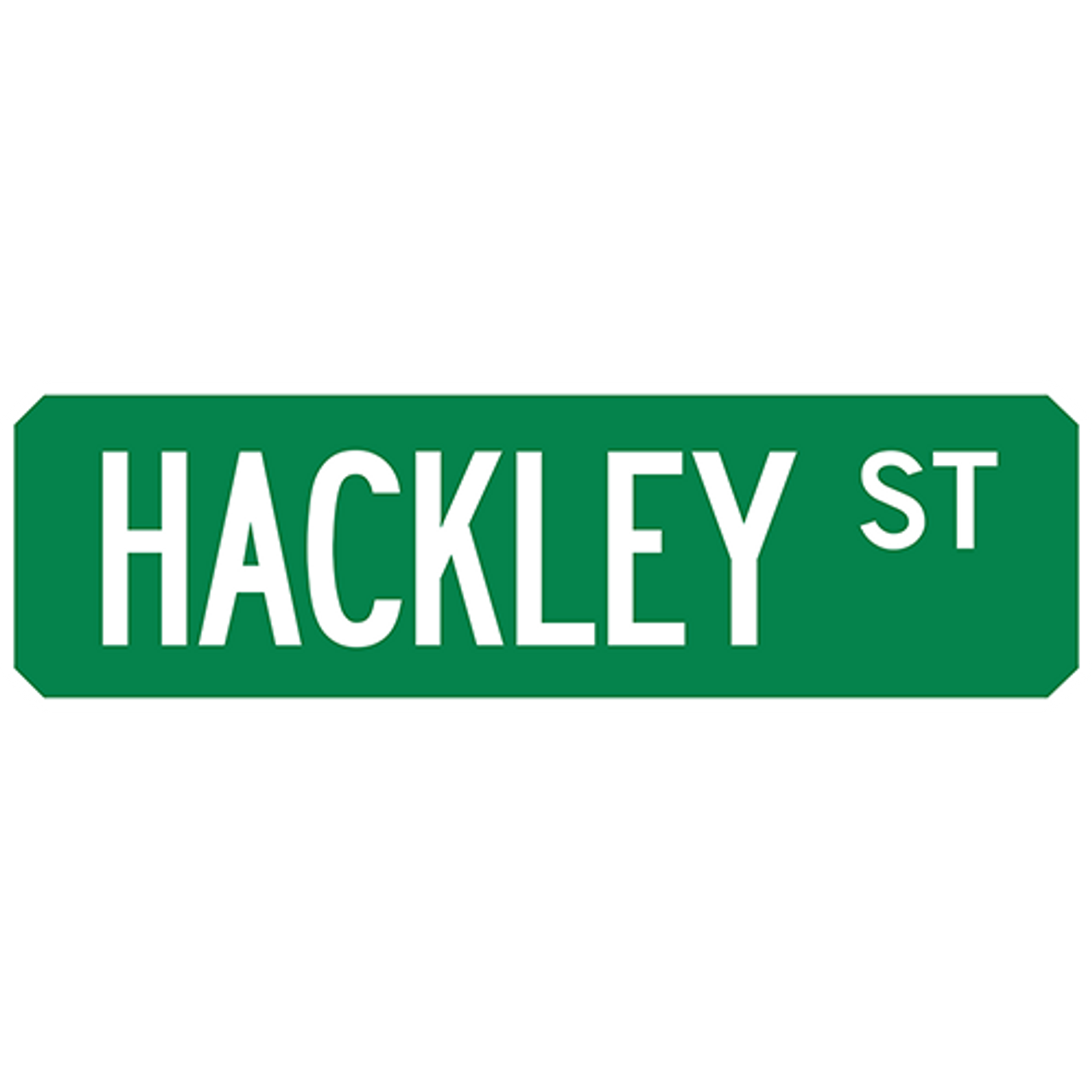 Hackley St Street Sign Muncie