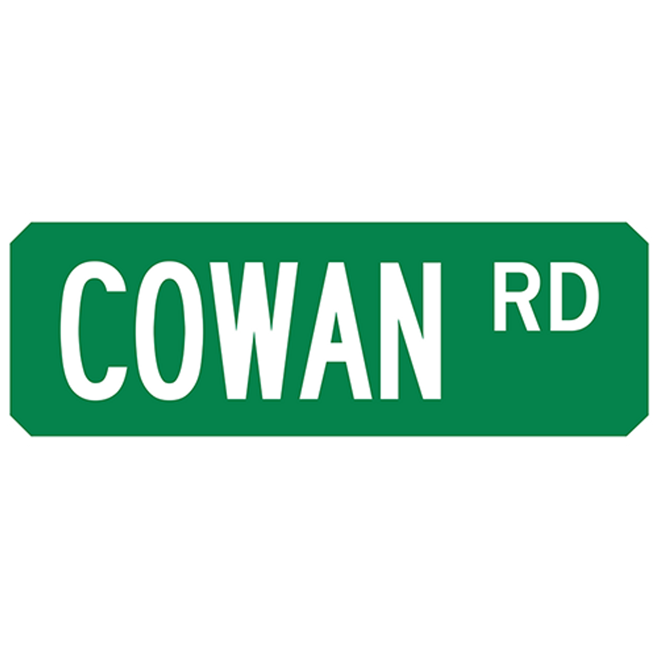 Cowan Rd Street Sign Muncie