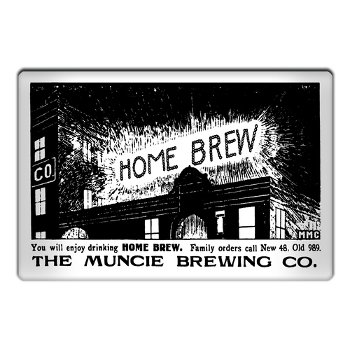 Home Brew Muncie Brewing Co. Magnet