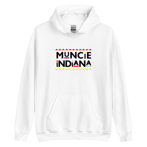 A mockup of the Martin Parody Muncie Raglan 3/4 Sleeve