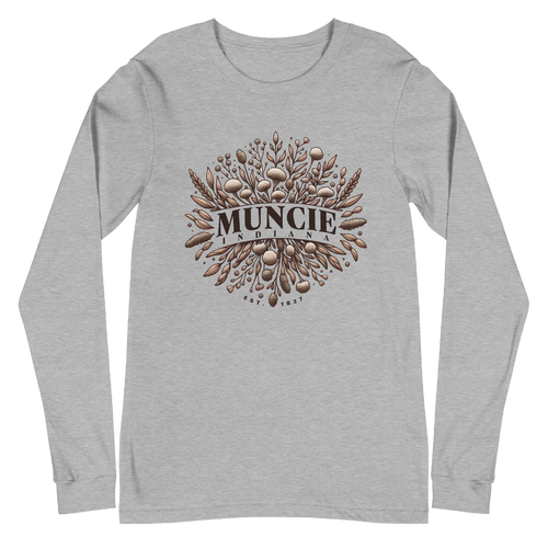 A mockup of the Wildflower Muncie Long Sleeve Tee