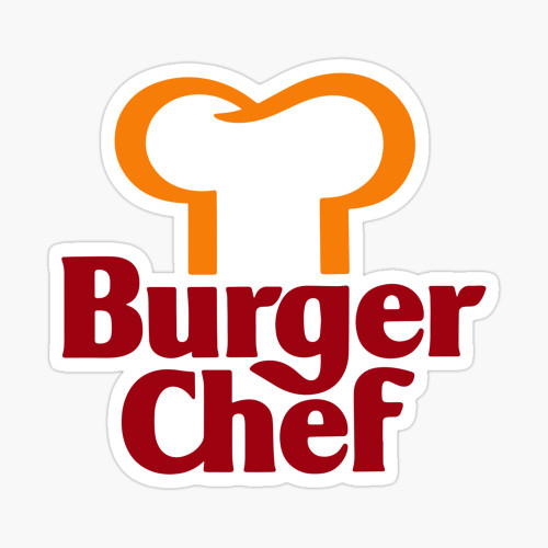 Burger Chef Restaurant Sticker