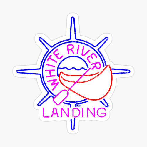 White River Landing Restaurant Sticker