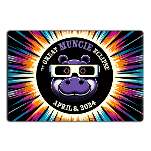 The Great Muncie Eclipse of 2024 Magnet