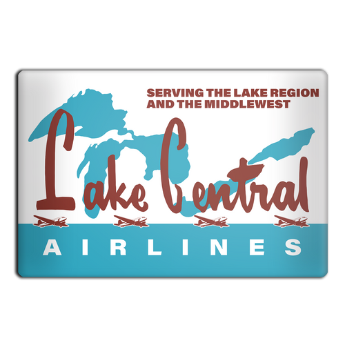 Lake Central Airlines Magnet