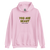 A mockup of the You are Beaut Graffiti Hoodie