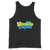 A mockup of the Spongebob Parody Muncie Tank Top