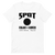 A mockup of the Spot Lunch & Cigar  T-Shirt